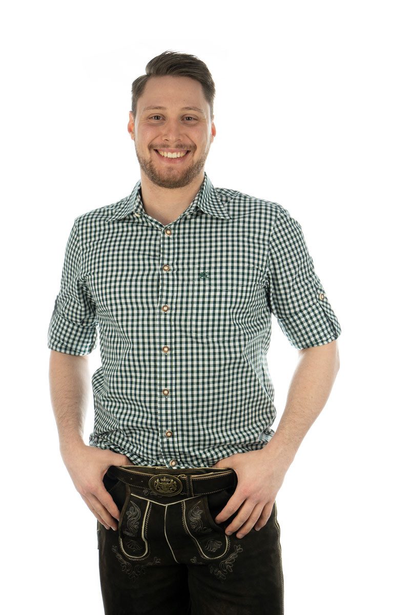 OS Trachten Trachtenhemd Herren Hemd Langarm günstig online kaufen