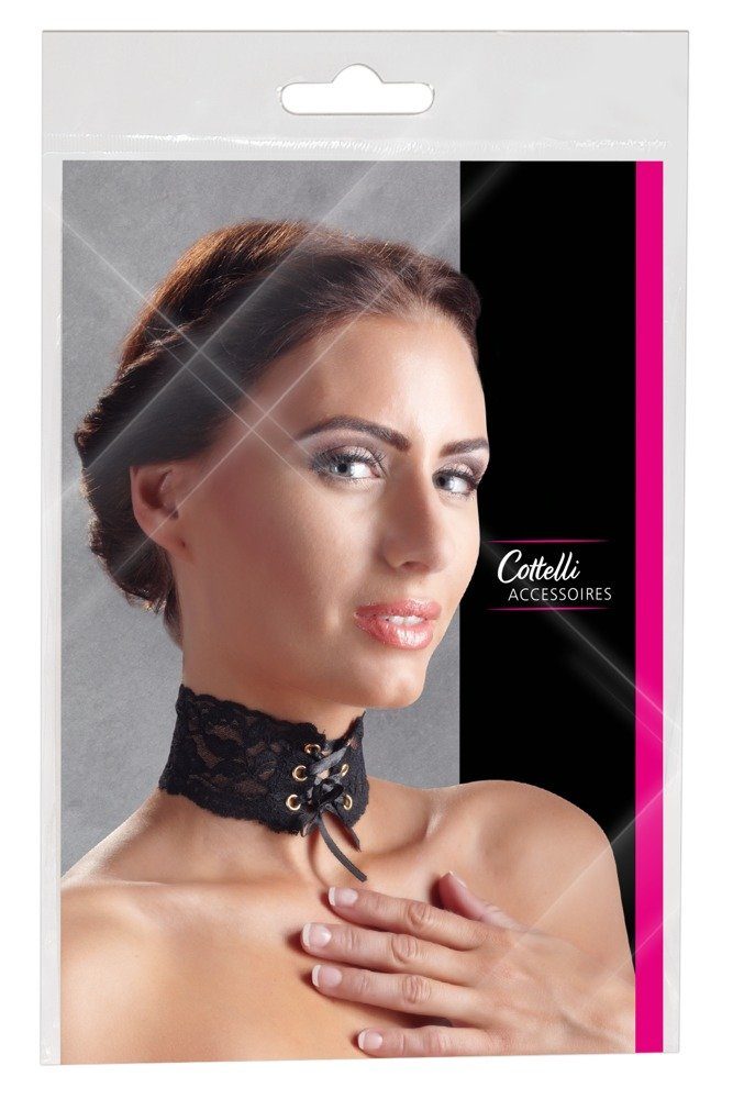 Cottelli Collection Cottelli ACCESSOIRES Erotik-Maske Cottelli ACCESSOIRES - Halsband Spitze