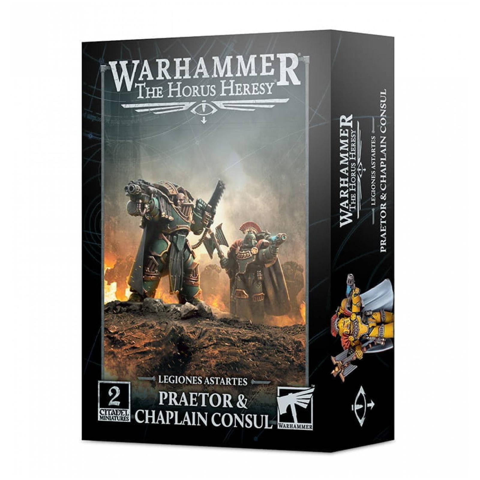 Modellbausatz The Horus Heresy: Praetor & Chaplain Consul