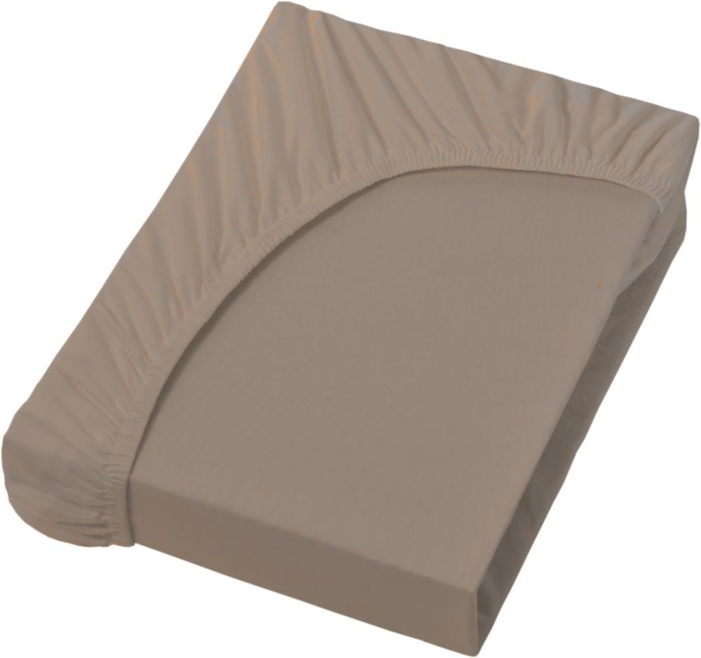 Janine Натяжные простыни Janine Spannbetttuch Mako-Feinjersey 5007, Baumwolle, 100% Baumwolle