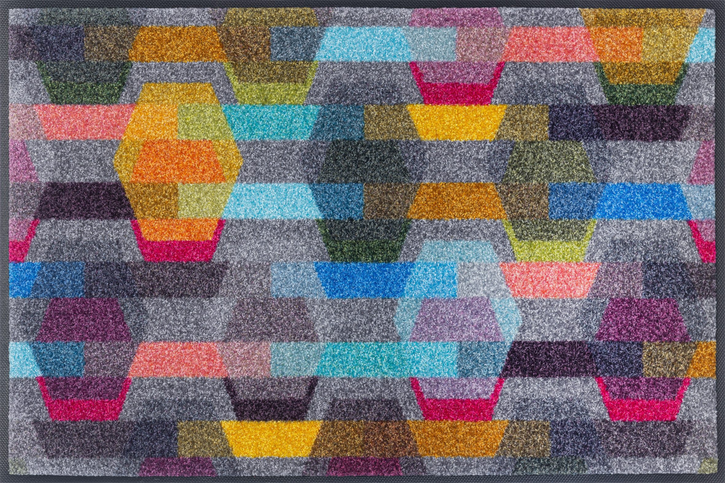 wash+dry by Kleen-Tex Fußmatte Limit, rechteckig, Höhe: 7 mm günstig online kaufen