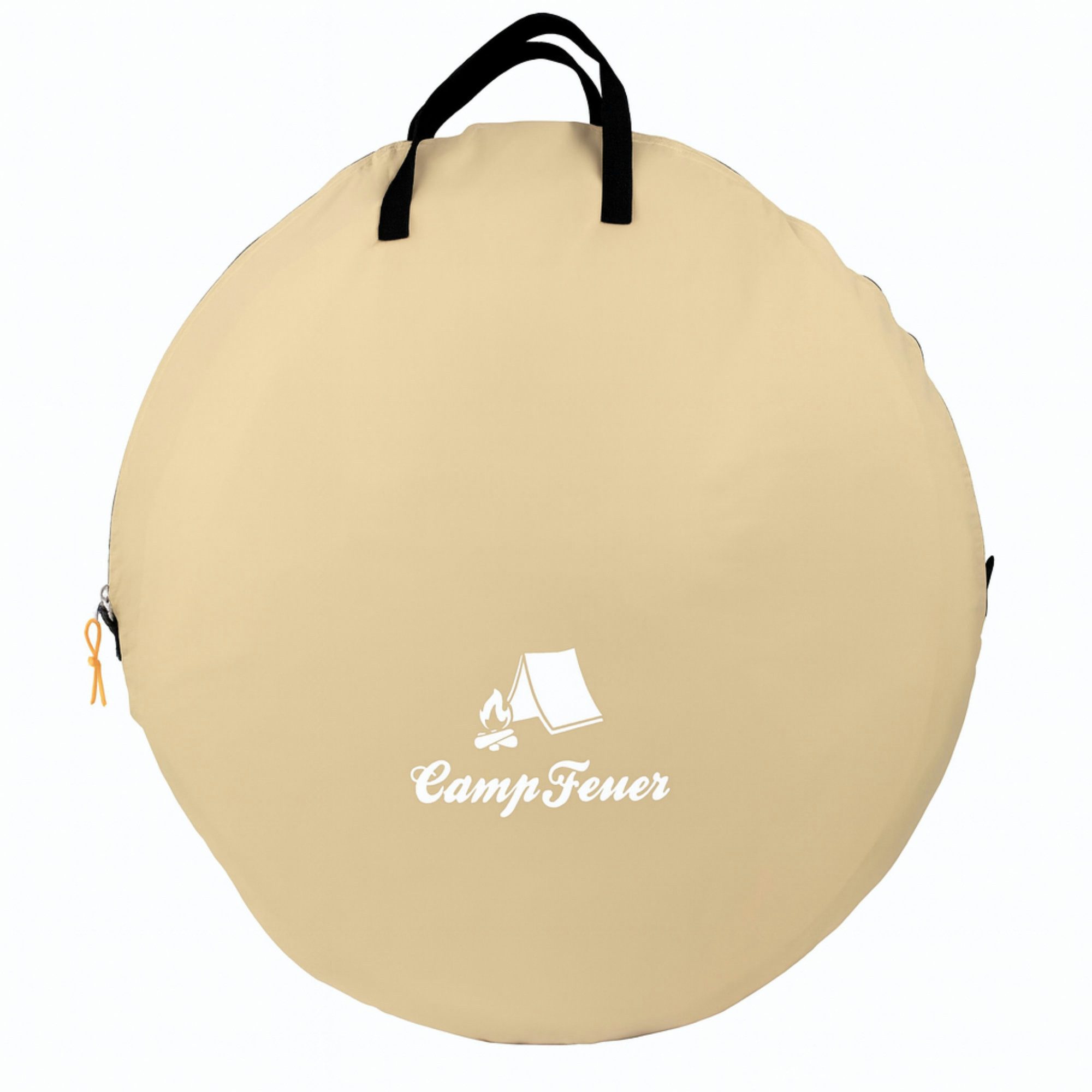 CampFeuer Wurfzelt Zelt Quiki für 2 Personen, Creme / Beige, Wurfzelt Aufbau in 2 Sekunde, Personen: 2