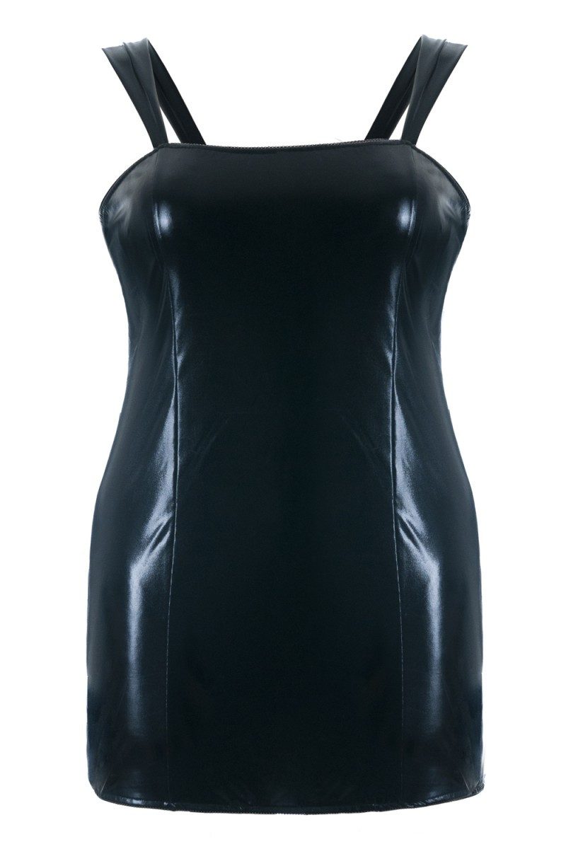 Minikleid Andalea Schwarzes Chemise SB/1014 Sexy Base Kollek