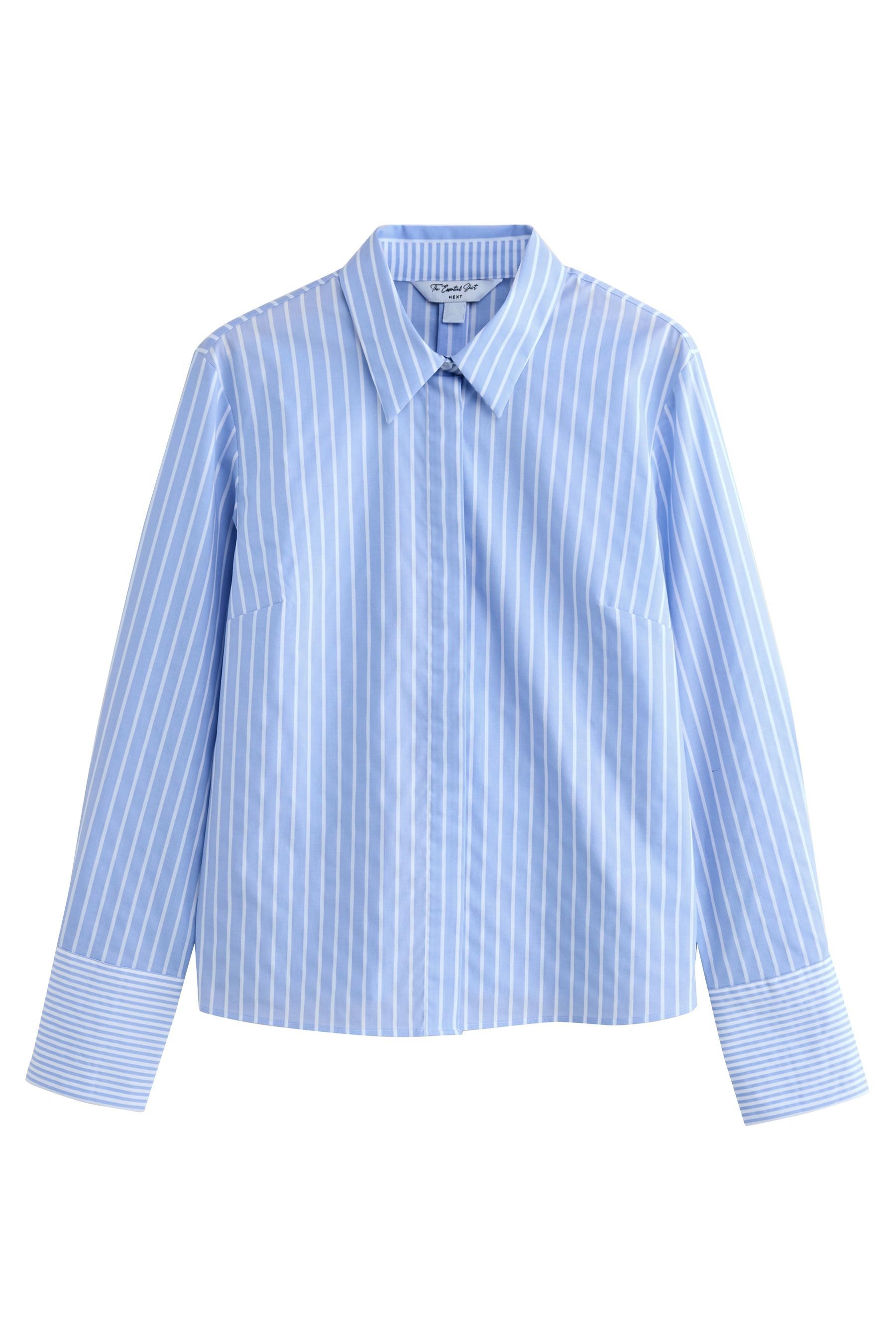 Next Langarmhemd Essential Langarmshirts mit Stretch günstig online kaufen