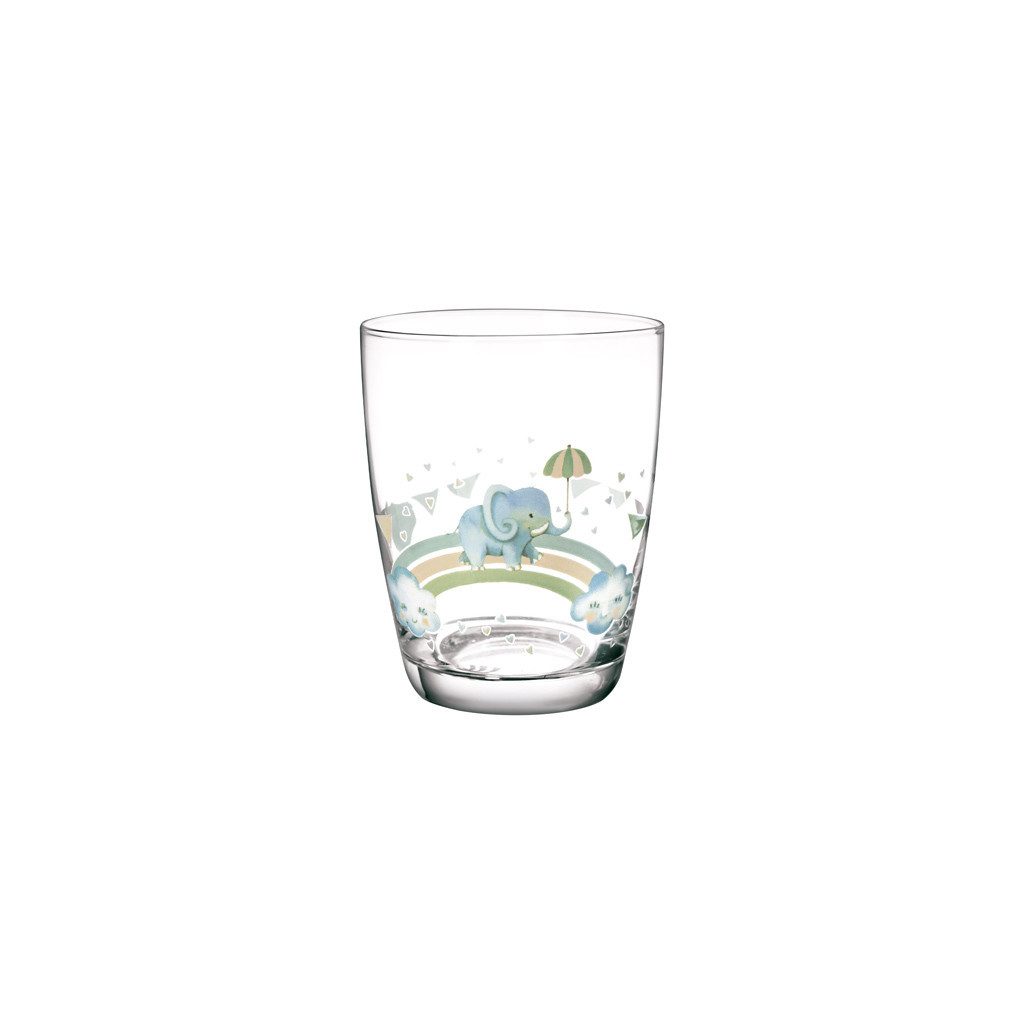 Villeroy & Boch Tumbler-Glas Walk like an Elephant Kinderglas, Set 2tlg., Glas
