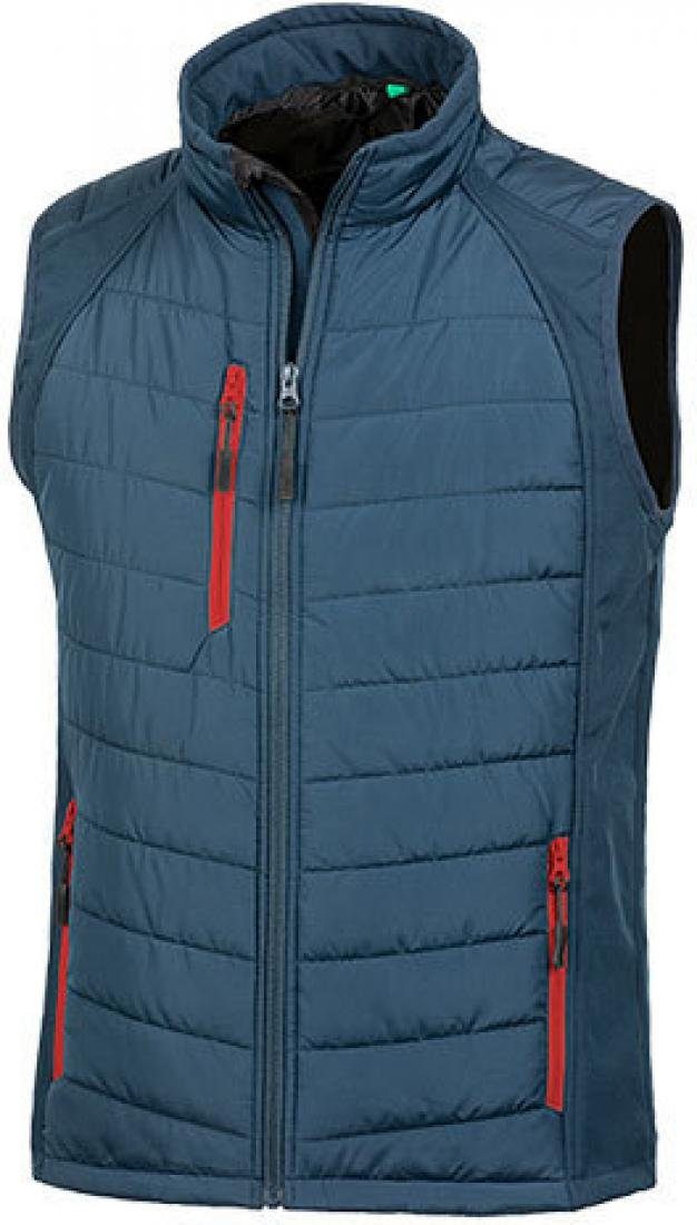 Result Funktionsweste Herren Black Compass Softshell Gilet