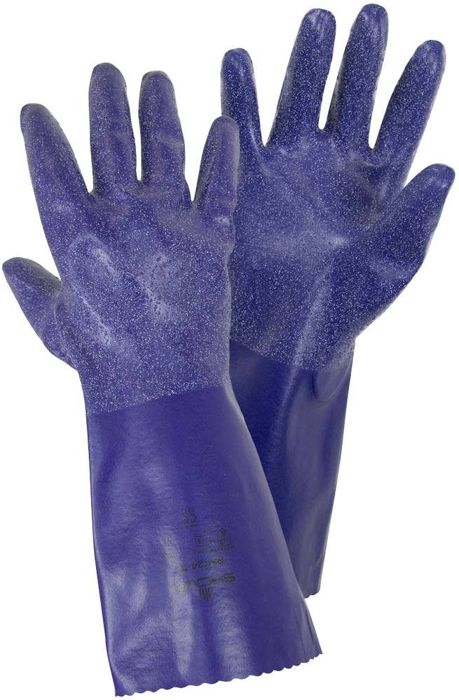 Showa Chemikalien-Schutzhandschuhe Showa 4740 NSK24 Gr. L Baumwolltrikot, Polyester, Nitril Chemiekalienh