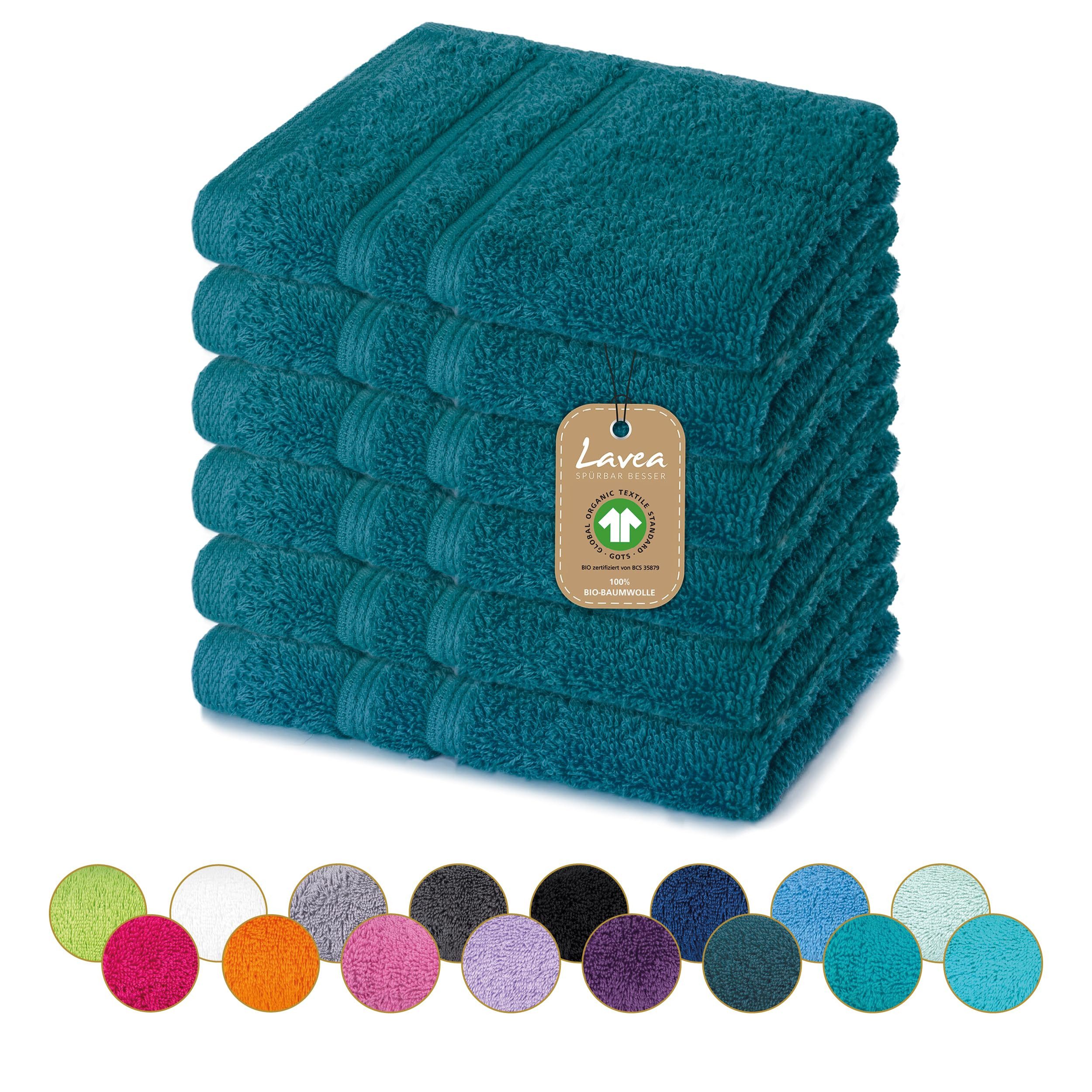 Lavea Handtuch Set Bio-Baumwoll Serie Bali, günstig online kaufen