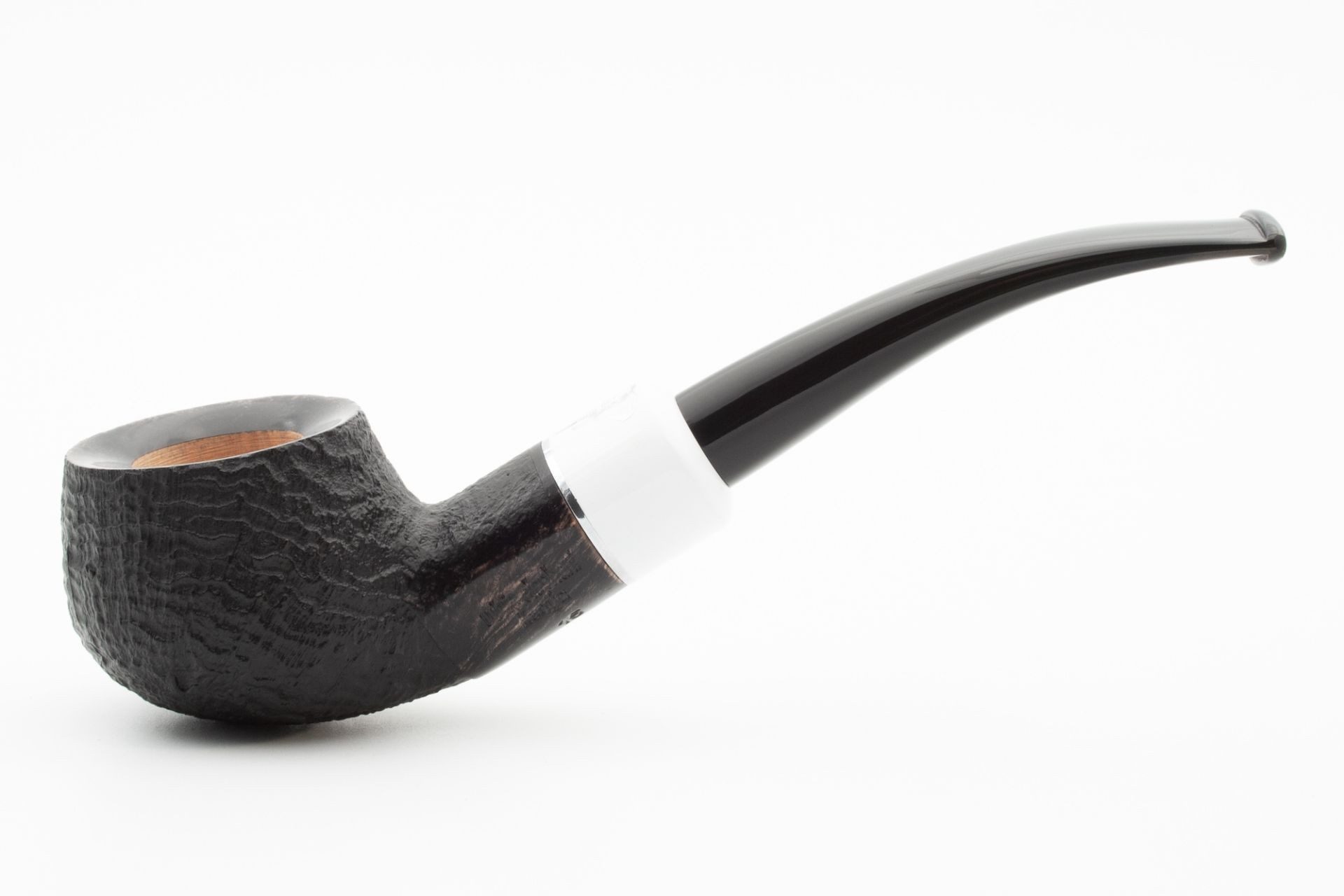 Handpfeife White Elephant Pfeife Kenya Sandblast 15
