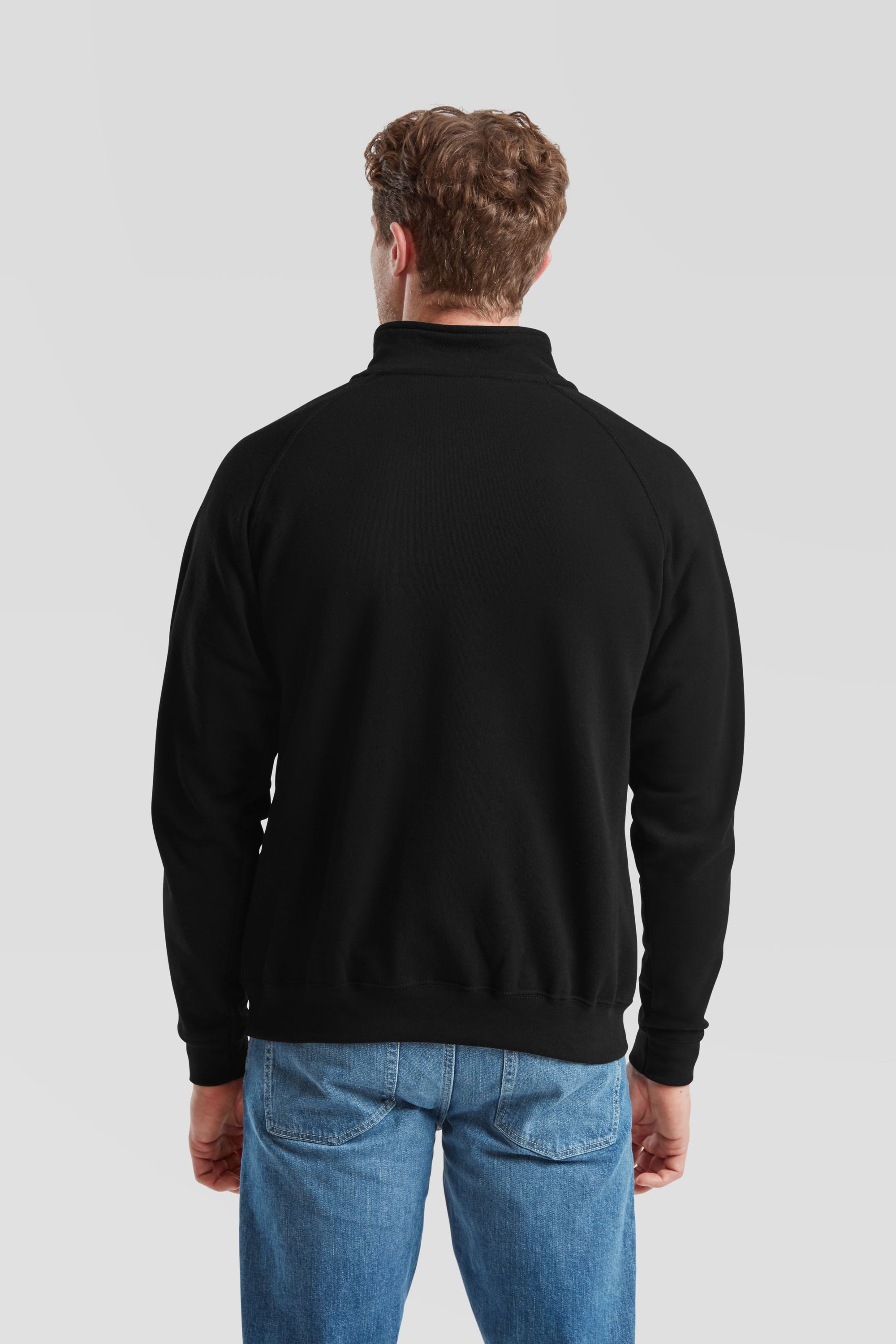 Fruit of the Loom Sweatshirt Fruit of the Loom Classic Zip Neck Sweat – Bild 5 von 5