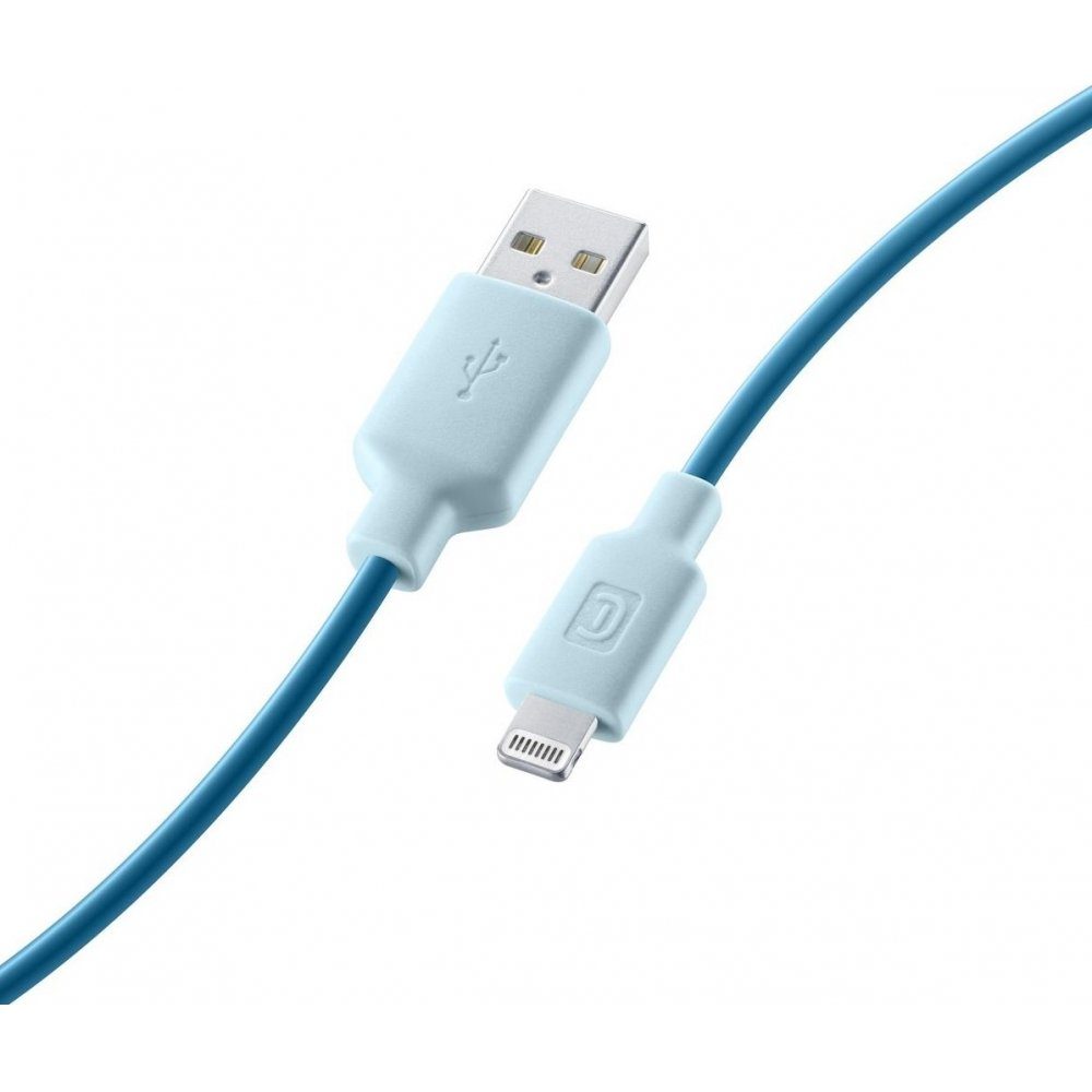 Style Color Cable USB-A auf Lightning 1 m - Datenkabel - blau Lightningkabel