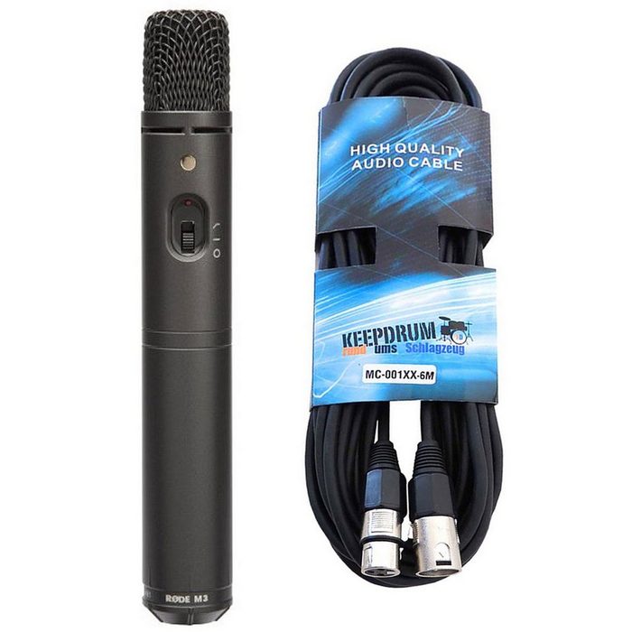 RODE Microphones Mikrofon Rode M3 Kondensatormikrofon + Mikrofonkabel