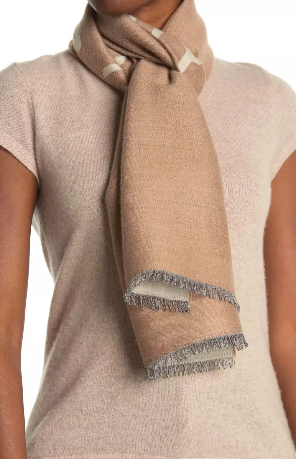 GIVENCHY Strickschal Unisex Logo Tuch, Das beidseitige Design ermöglicht flexible Looks