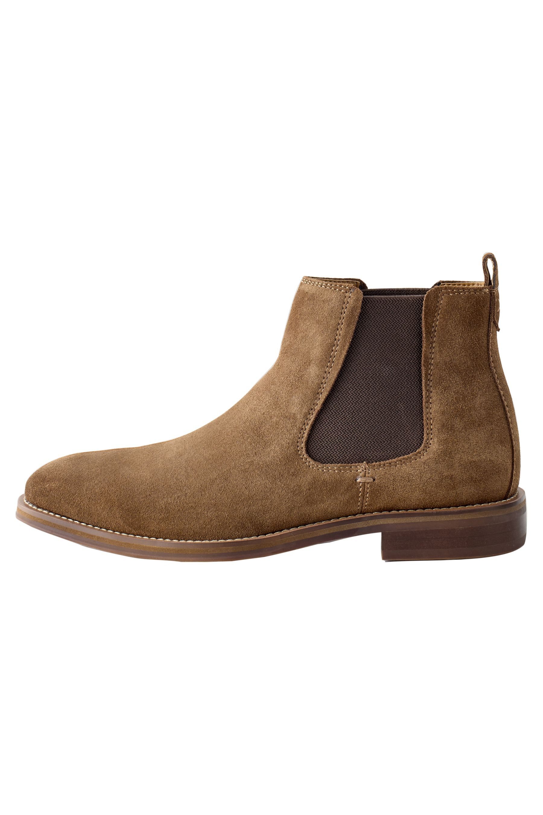Next Stiefelette aus Veloursleder Chelseaboots (1-tlg) günstig online kaufen