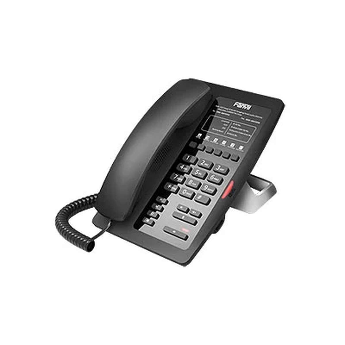 Fanvil Fanvil Hotel Phone H3 IP-Telefon Schwarz Kabelgebundenes Telefon