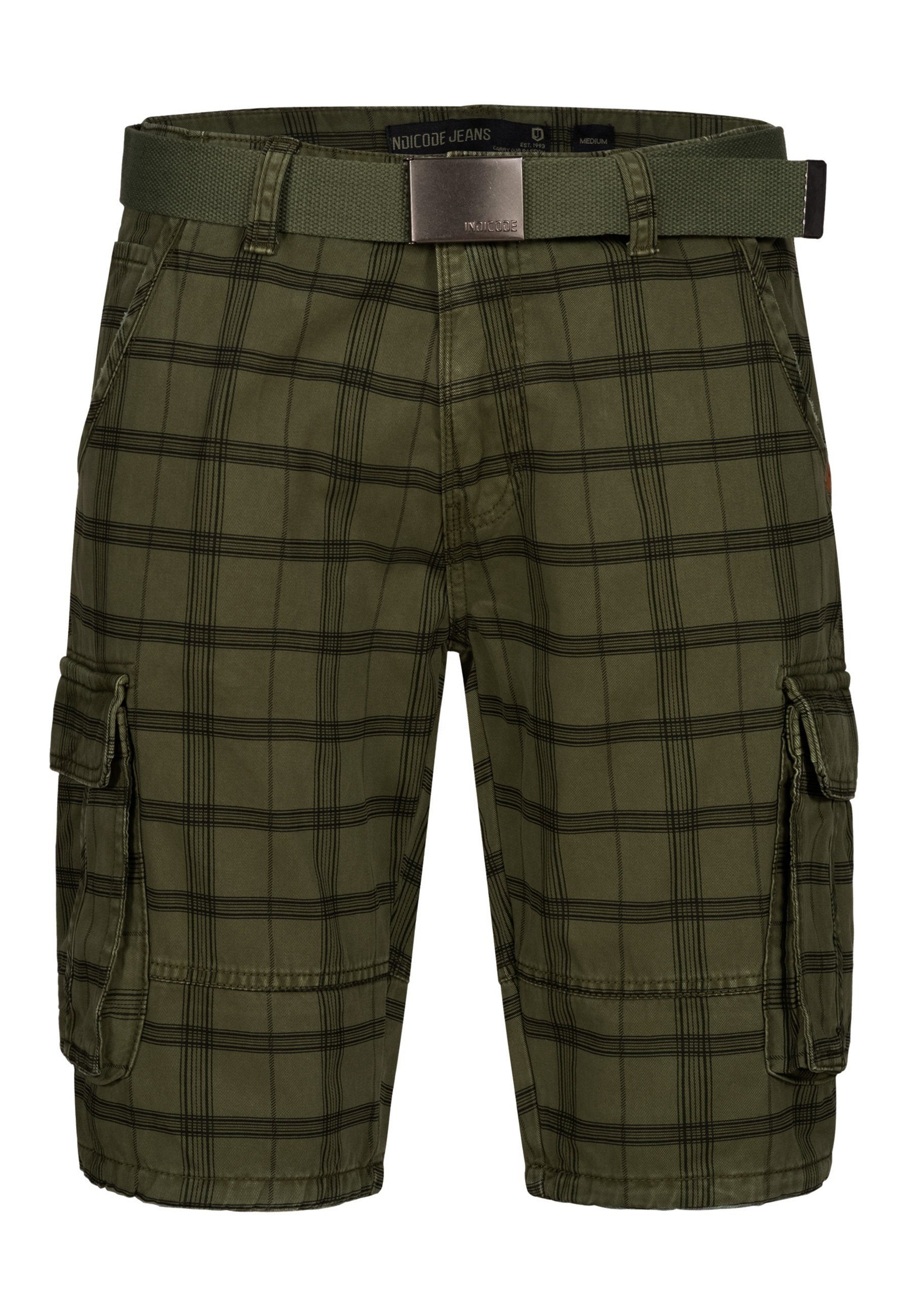 Indicode Cargoshorts Blixt aus 100 % günstig online kaufen