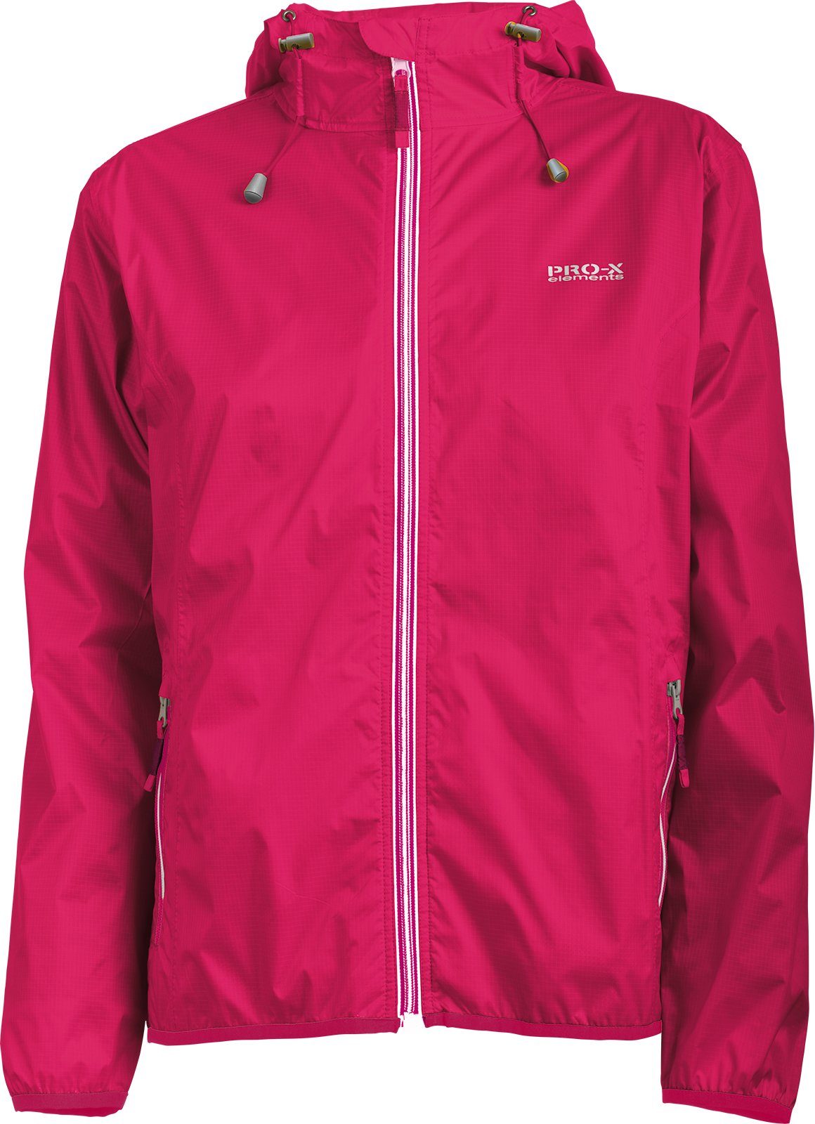 PRO-X ELEMENTS Regenjacke LADY STAR integrierte Packtasche
