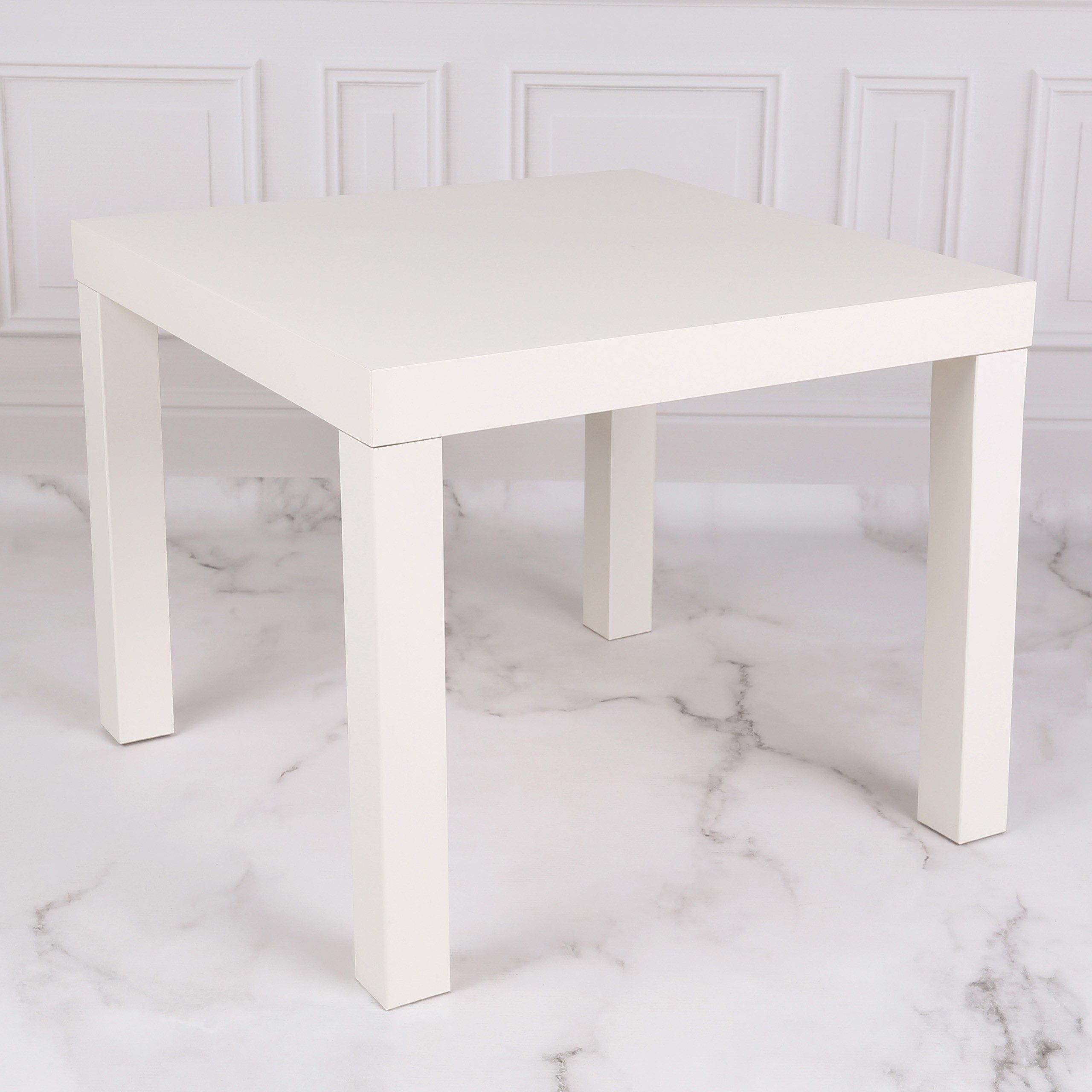 IKEA Couchtisch LACK NN Weißer Kaffeetisch LACK NN 55x55 cm IKEA