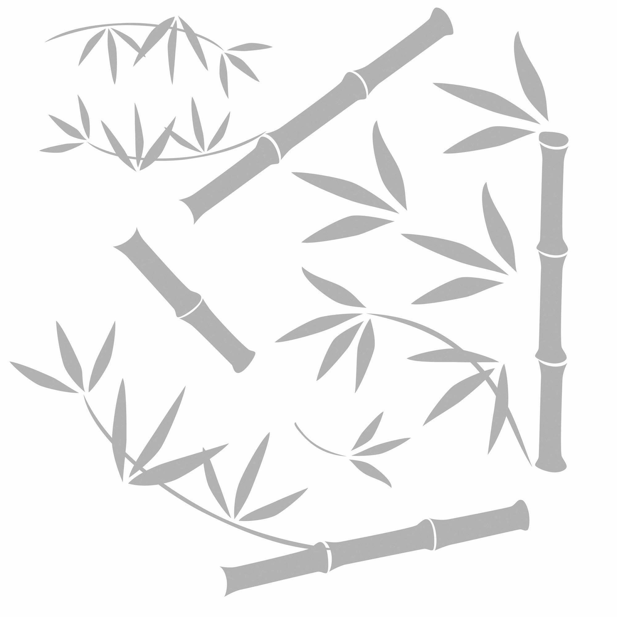 Komar Fensterbild selbsthaftend cm, Bambus, 31x31