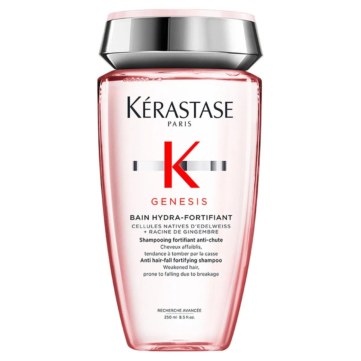 Kérastase Haarshampoo Kérastase Genesis Bain Hydra-Fortifiant Shampoo 250 ml – Anti Haarausf, 1-tlg., Reduziert Haarbruch sichtbar bereits nach wenigen Anwendungen