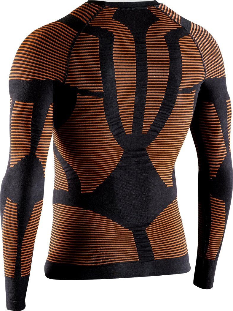 X-Bionic Langarmshirt Precuperation Shirt Effektor 4.0 - orange/schwarz - H günstig online kaufen