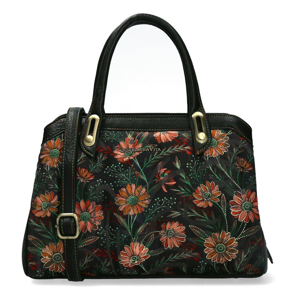 LAURA VITA Handtasche Laura Vita - Handtasche ARAMIS 05 - Schwarz