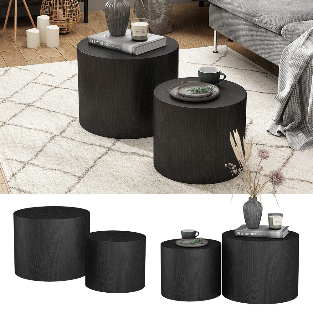 Vicco Couchtisch Giva, Schwarz, 48 x günstig online kaufen
