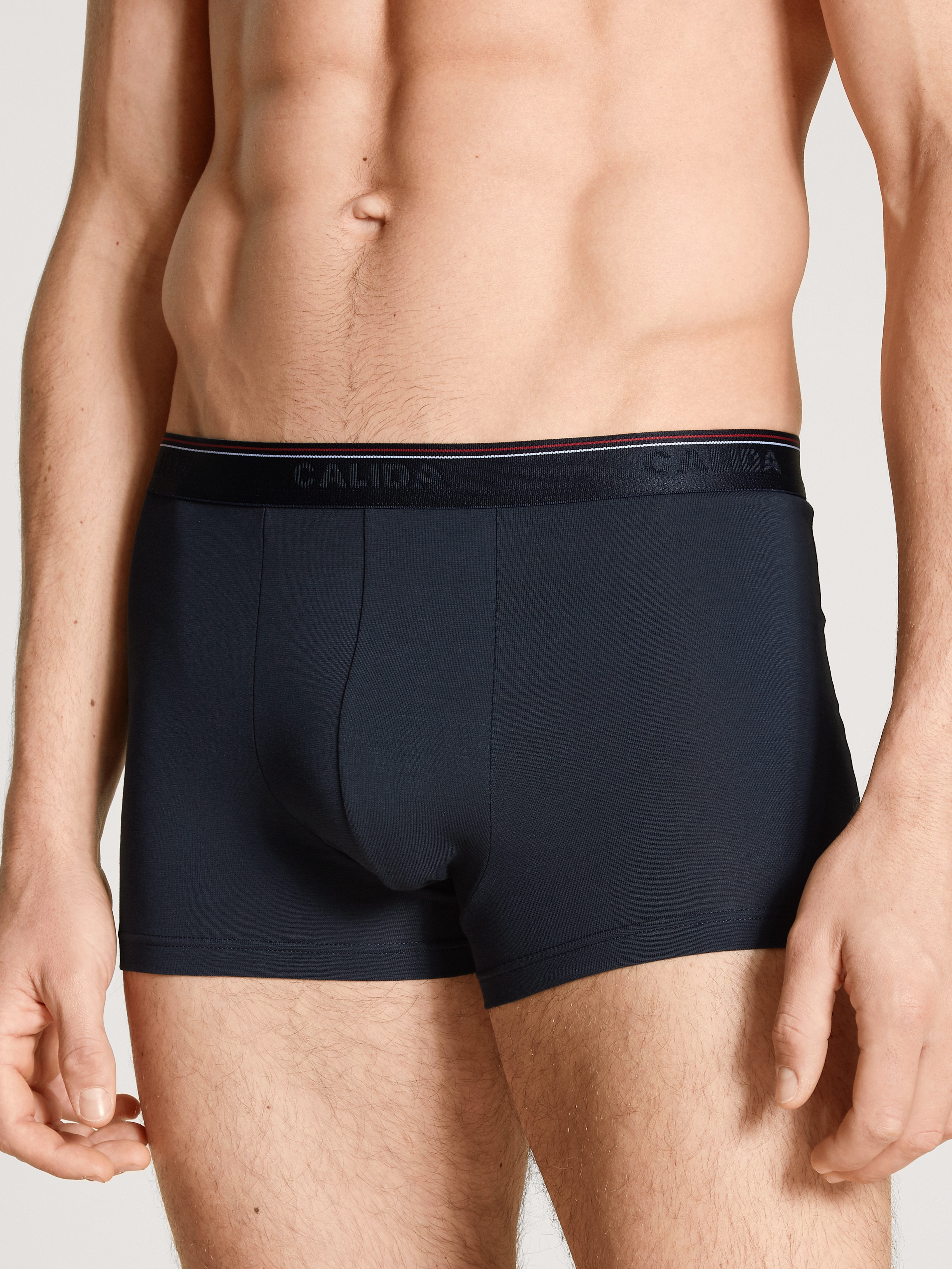 CALIDA Boxershorts Natural Benefit (3er Pack) Single Jersey-Qualität, elastisch