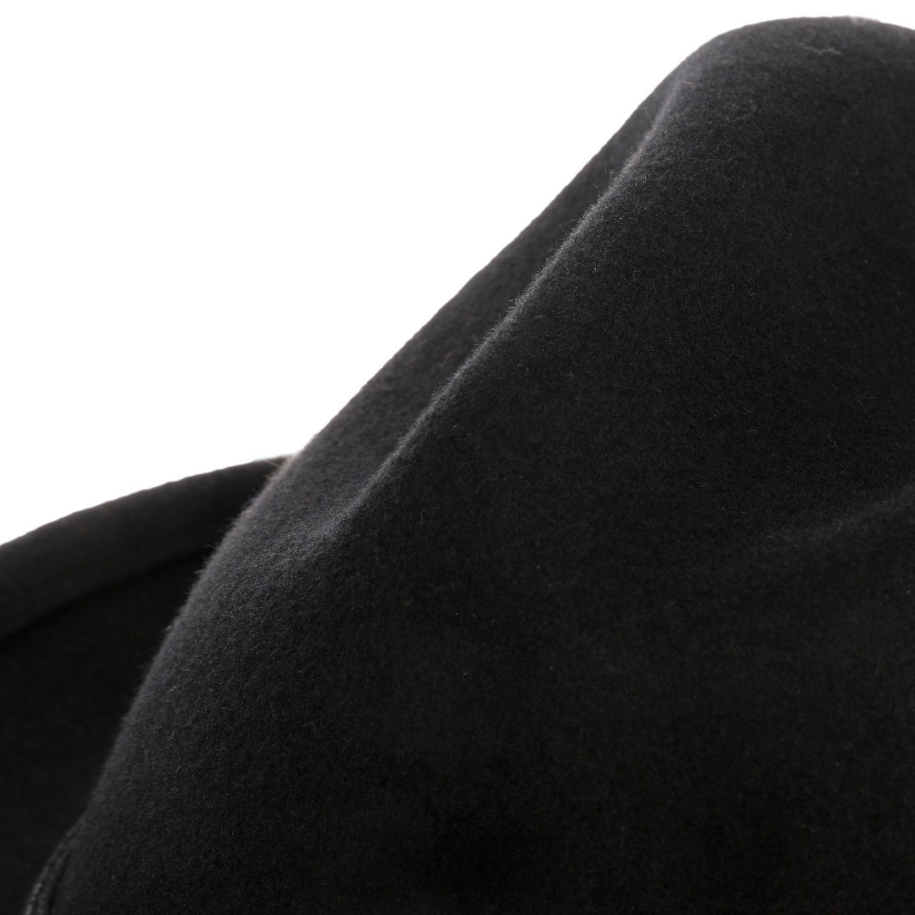 Stetson Fedora (1-St) Wollfilzhut Lederband mit schwarz