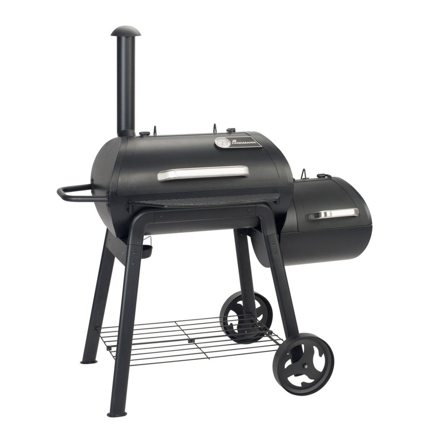 LANDMANN Grillkamin Smoker Vinson 300 BBQ-Smoker 18 Zoll Grill Räucherofen Räuchergrill