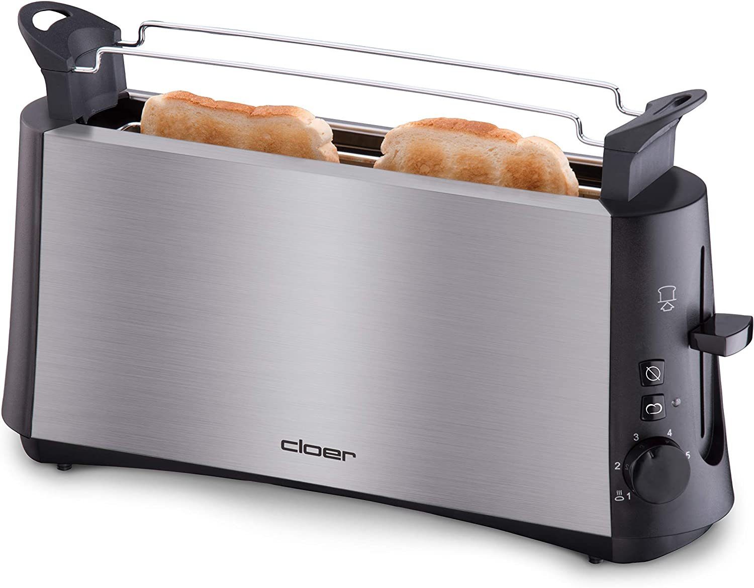 W Langschlitztoaster, Toaster Cloer 880 3810