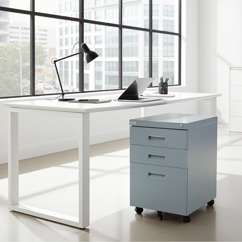 Jet-Line Rollcontainer Büro Rollcontainer 3 Schubladen Hängeregistratur a
