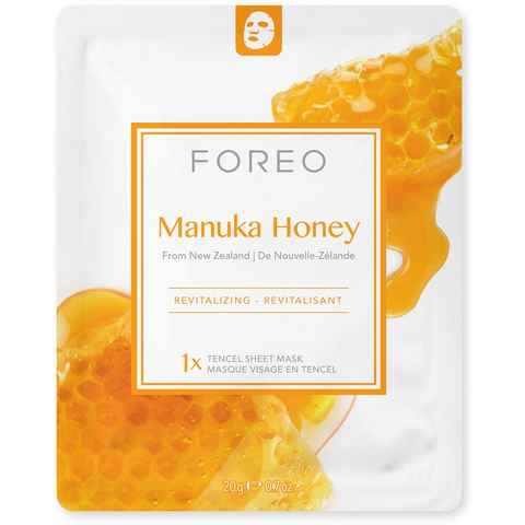 FOREO Gesichtsmaske Farm To Face Collection Sheet Masks Manuka Honey, 3-tlg.