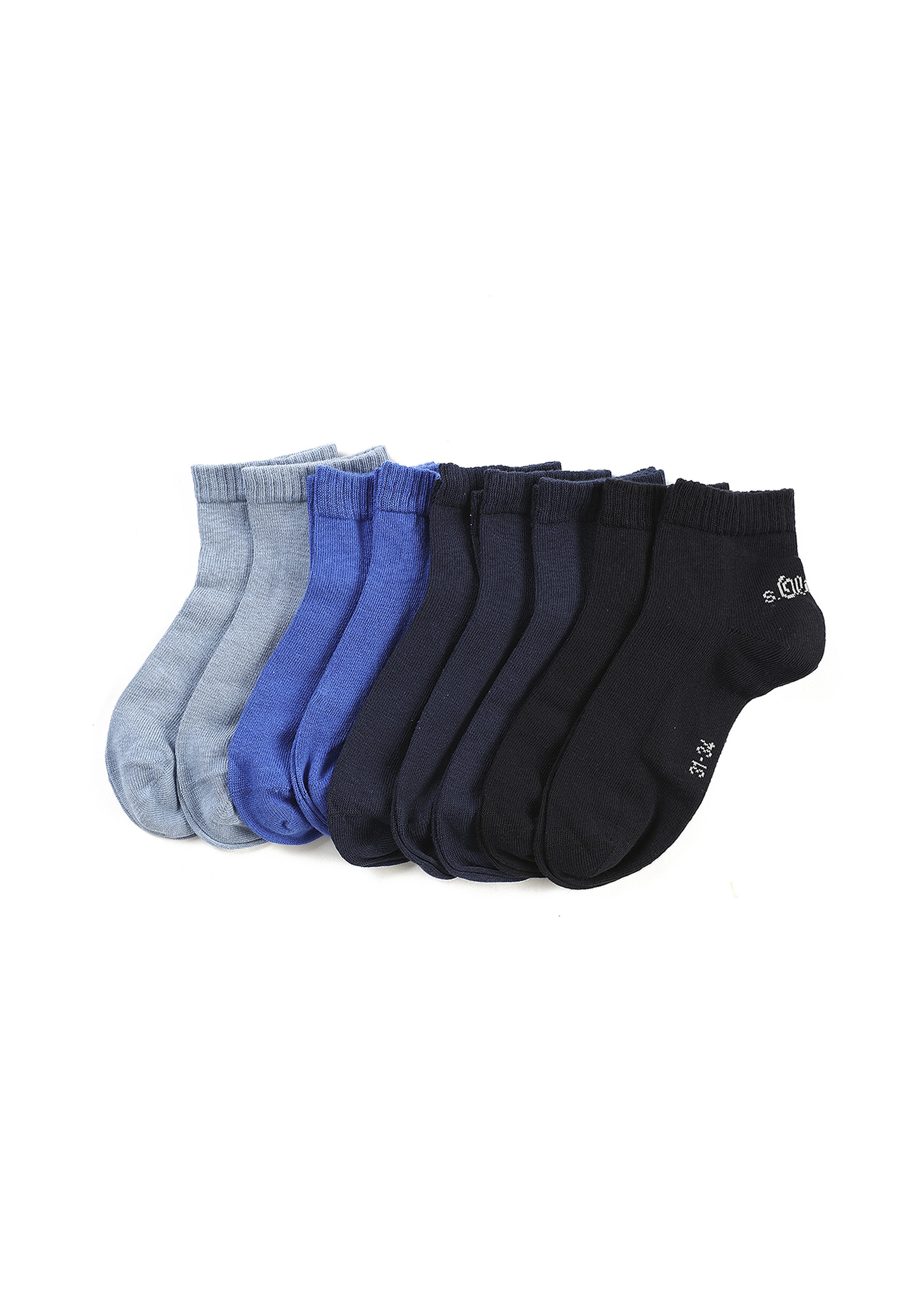 s.Oliver Kurzsocken essentials (9-Paar) mit vielseitigen Farben