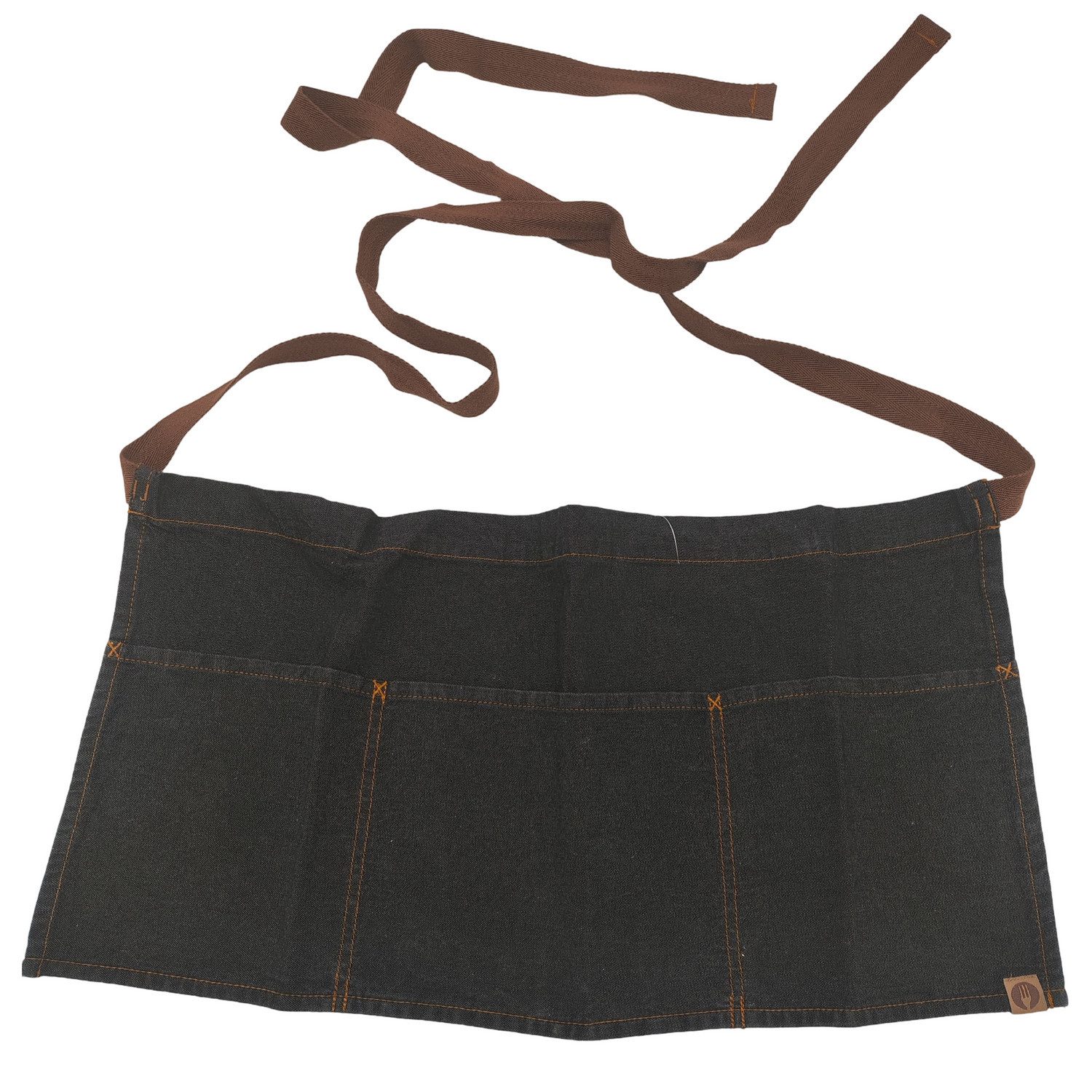 Chef Works Kochschürze Chef Works Taillenschürze Schürze Schwarz Denim One günstig online kaufen