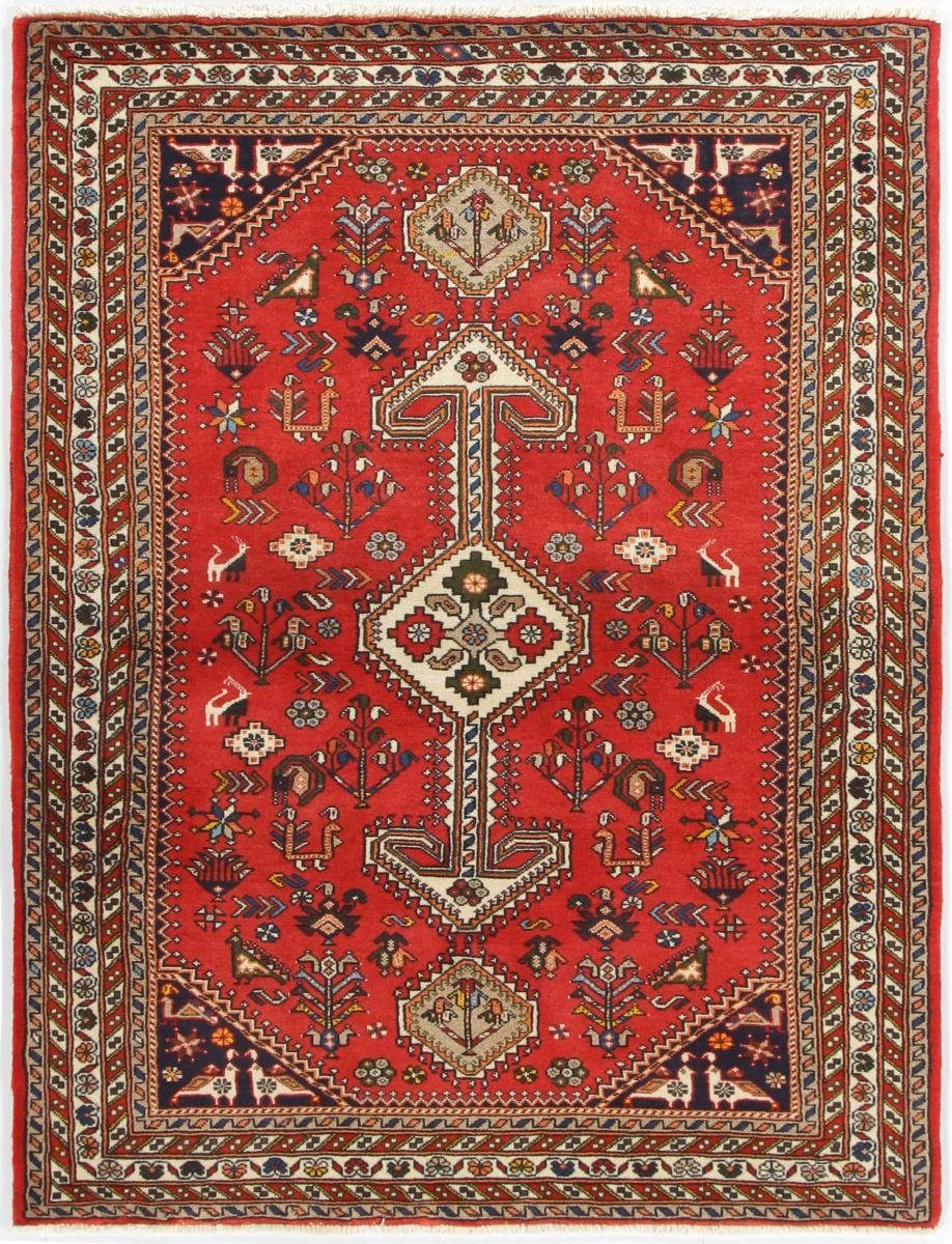 Orientteppich Nasrabad 99x149 Handgeknüpfter Orientteppich / Perserteppich, Nain Trading, rechteckig, Höhe: 12 mm