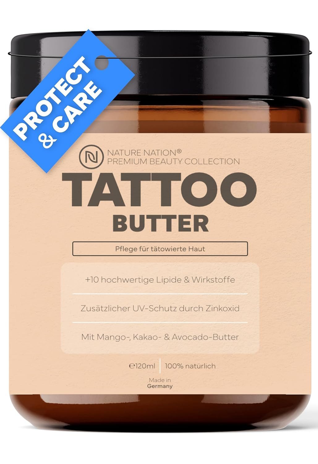 NATURE NATION Körperpflegemittel Tattoo Butter Packung