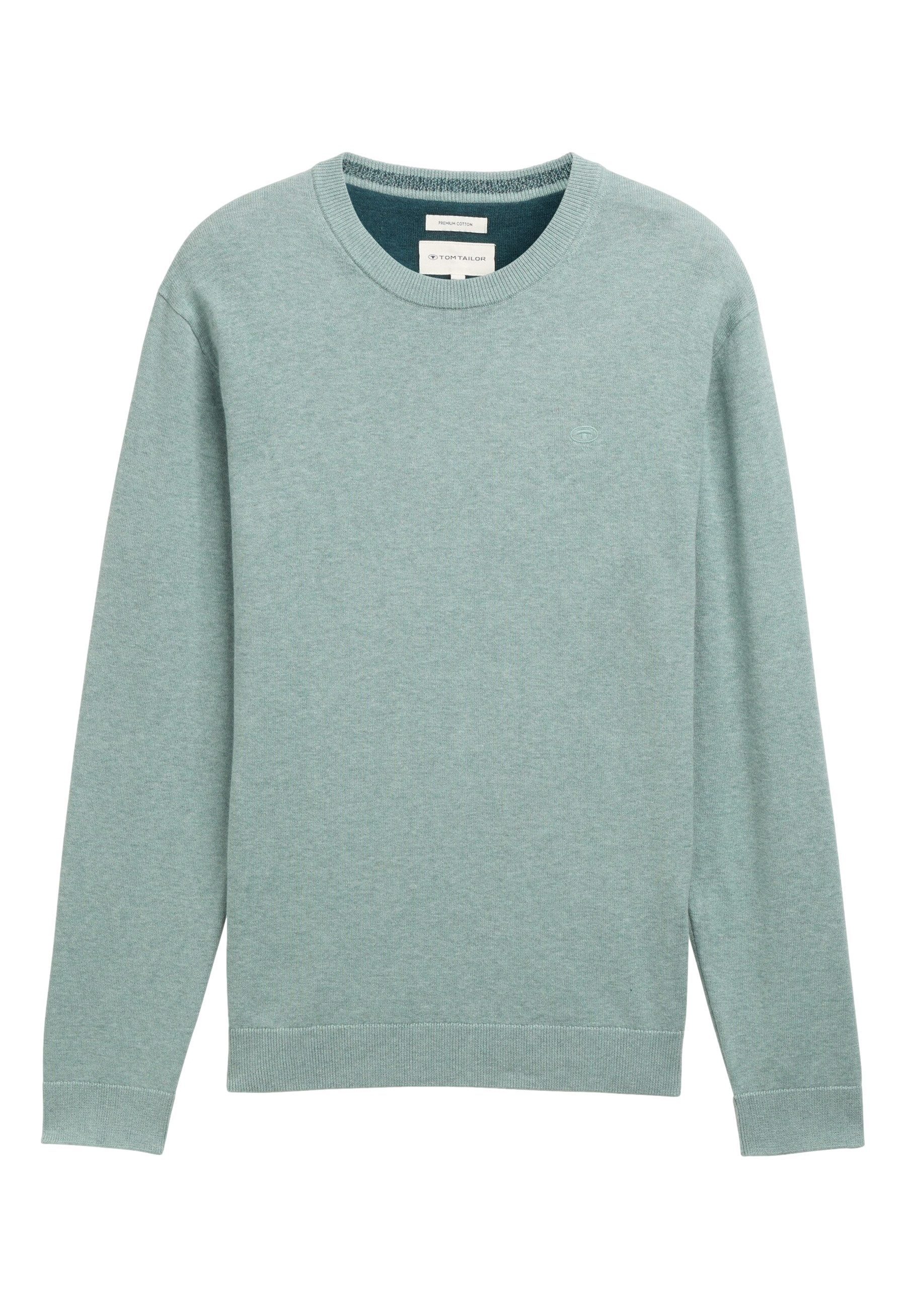 dark smoke green melange