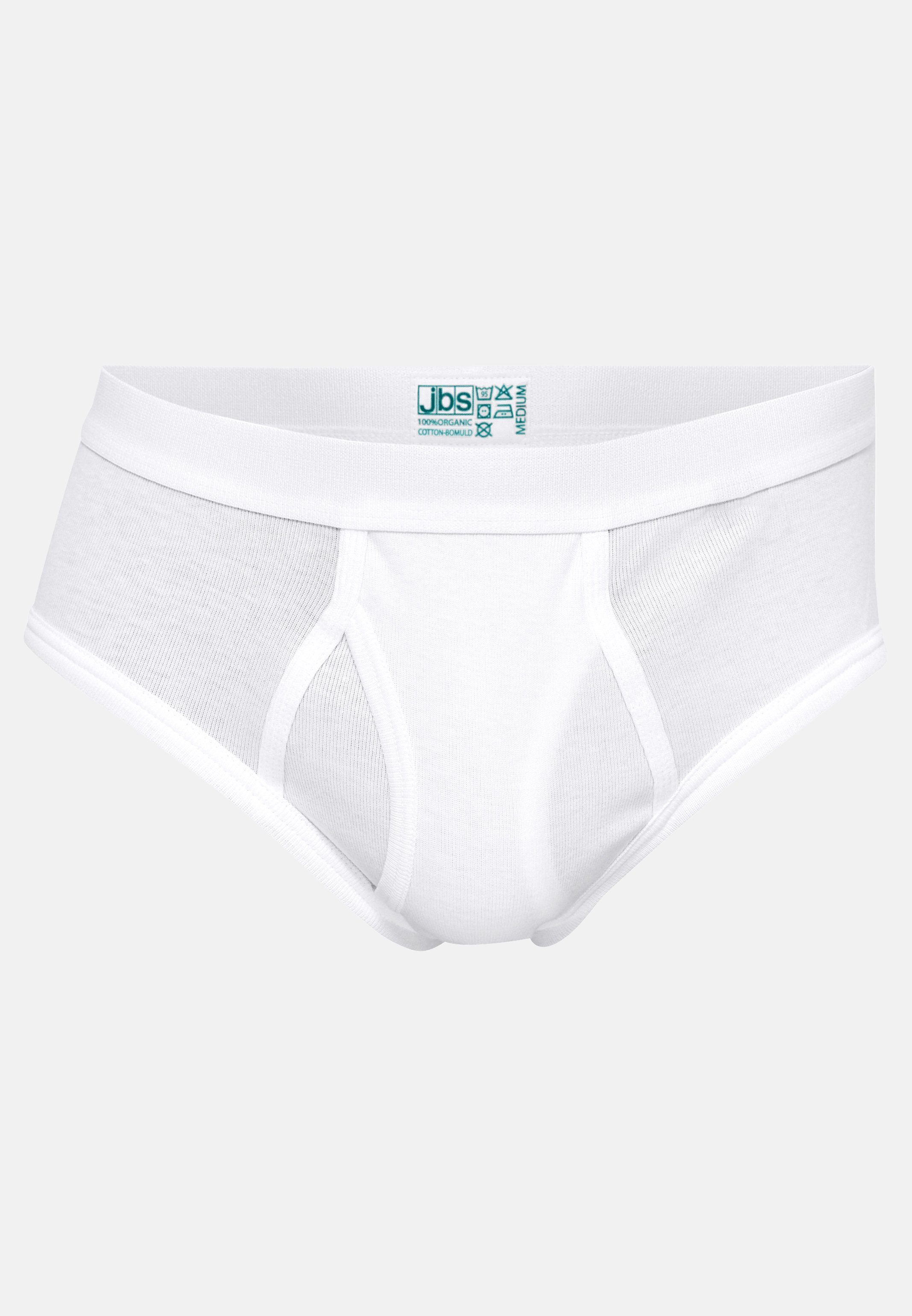 jbs Slip 4er Pack Cotton (Spar-Set, 4-St) Midi Slip / Unterhose - Baumwolle - mit Eingriff - Atmungsaktiv