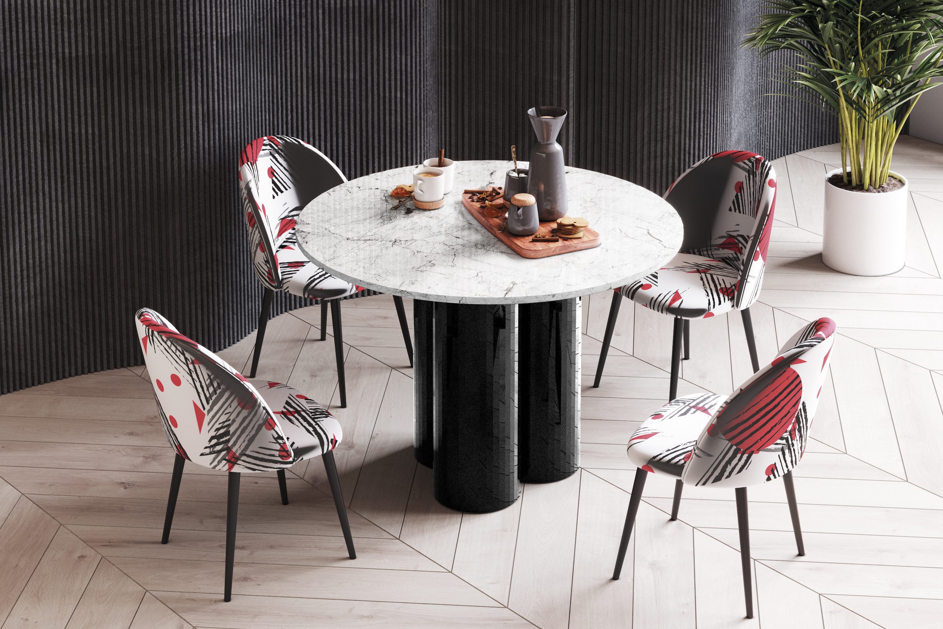 designimpex Esstisch Design Esstisch Tisch HRE-111 günstig online kaufen