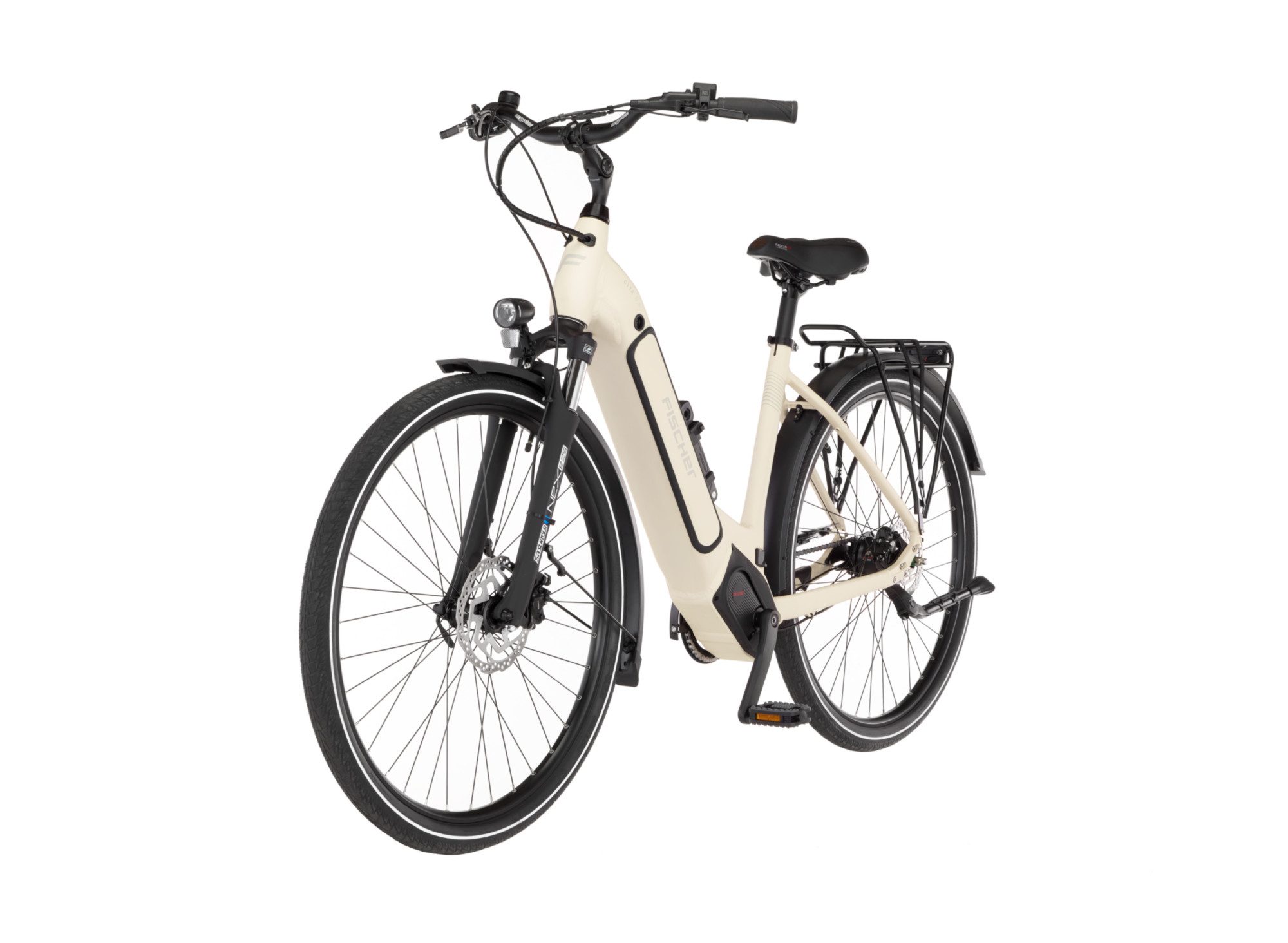 FISCHER Fahrrad E-Bike Cityrad CITA 6.8I 711, 7 Gang Shimano Nexus 7 Schaltwerk, Mittelmotor, 711 Wh