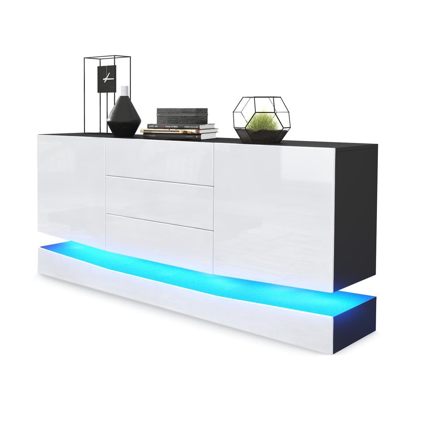 Vladon Sideboard City (Kommode mit 2 günstig online kaufen