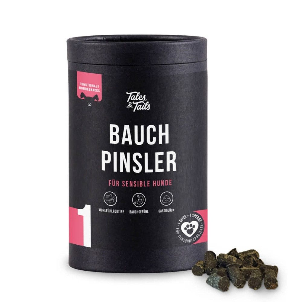 Tales & Tails Bauchpinsler - Funktionaler Hundesnack, Snack für: Hunde