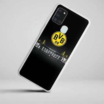 DeinDesign Handyhülle BVB Stadion Borussia Dortmund BVB Stadion, Samsung Galaxy A21s Silikon Hülle Bumper Case Handy Schutzhülle