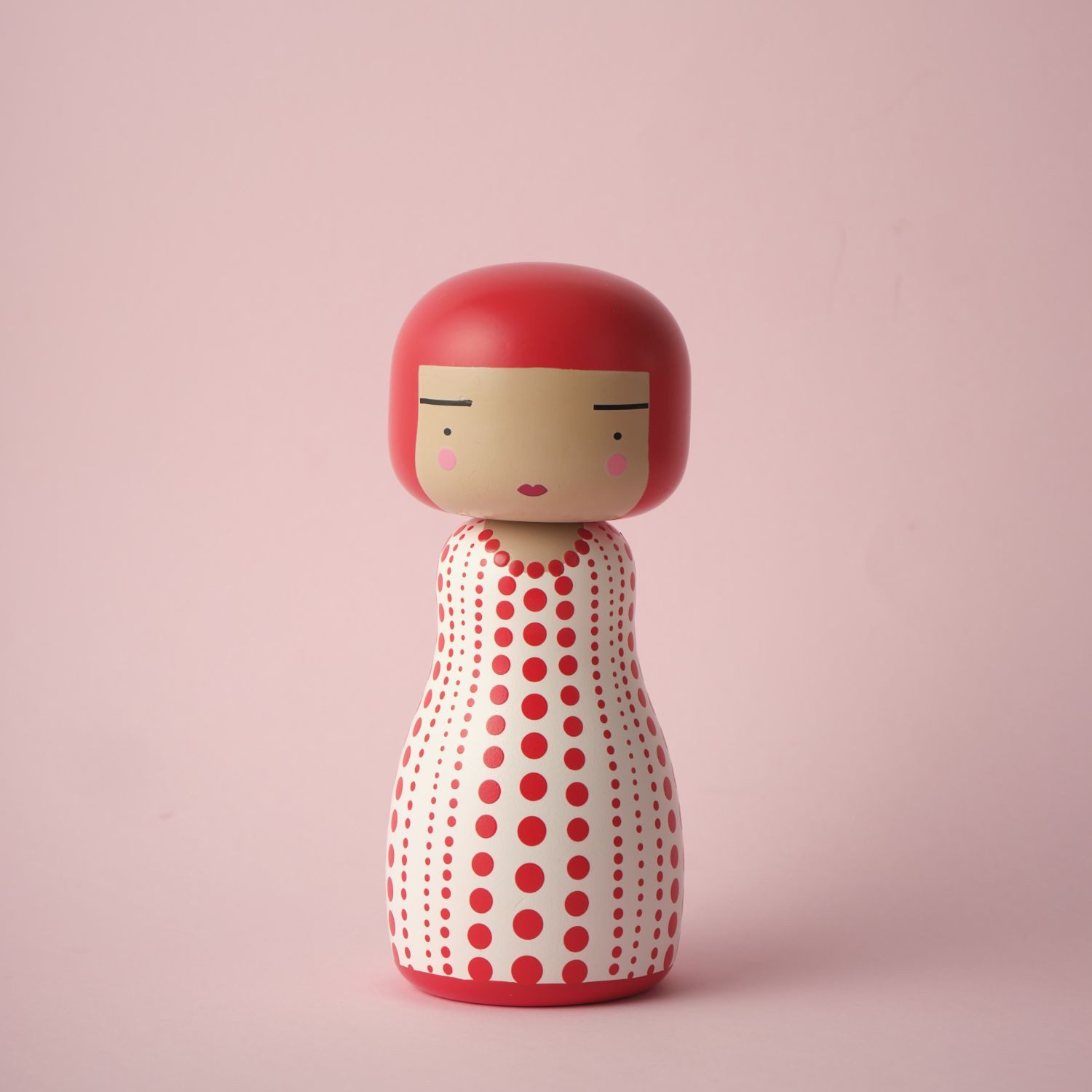 Lucie Kaas Dekofigur Sketch.Inc Kokeshi Doll Dot Red Limitierte Auflage