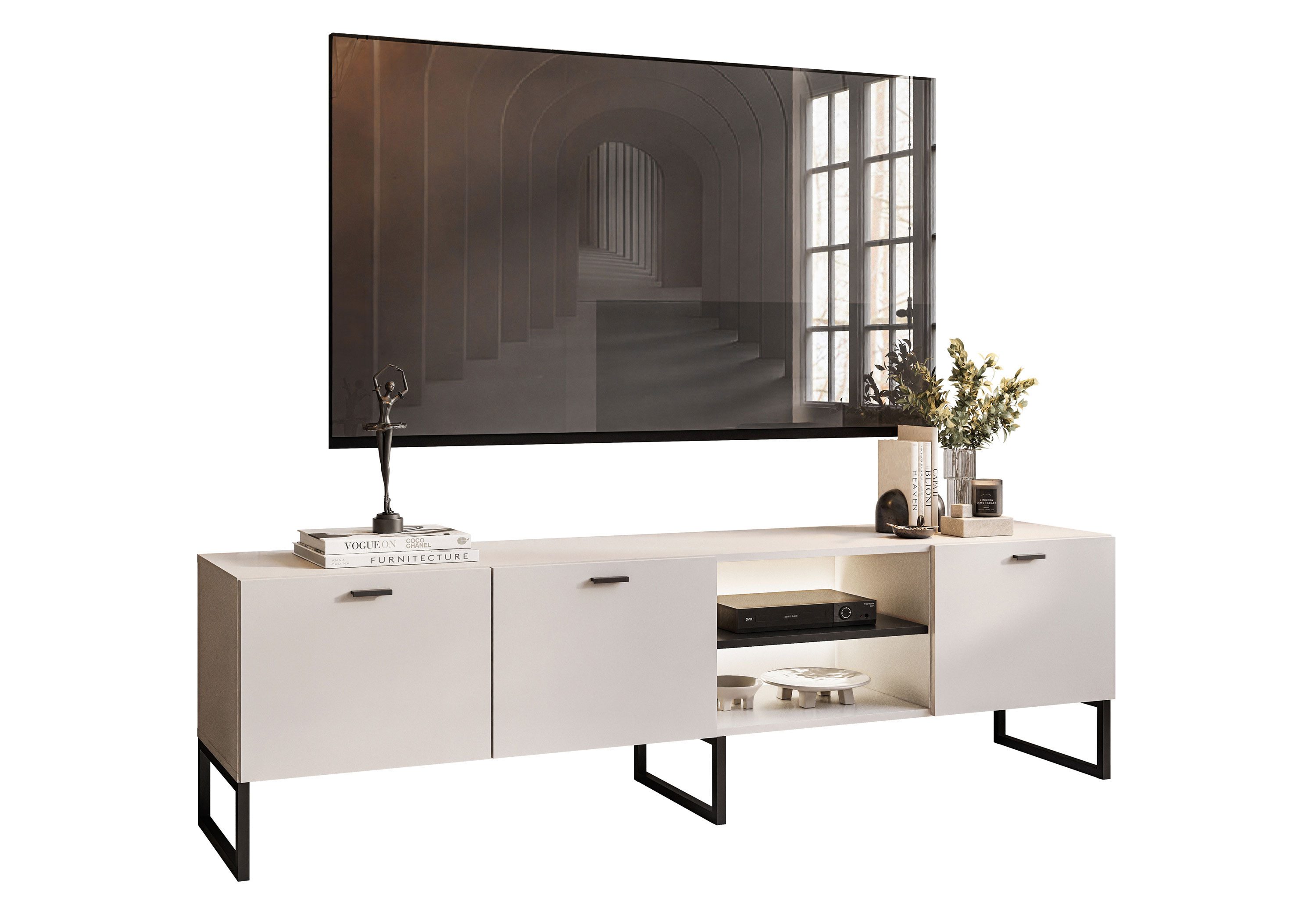 Lookway Sideboard MOONLIGHT 185 cm mit LED Beluchtung