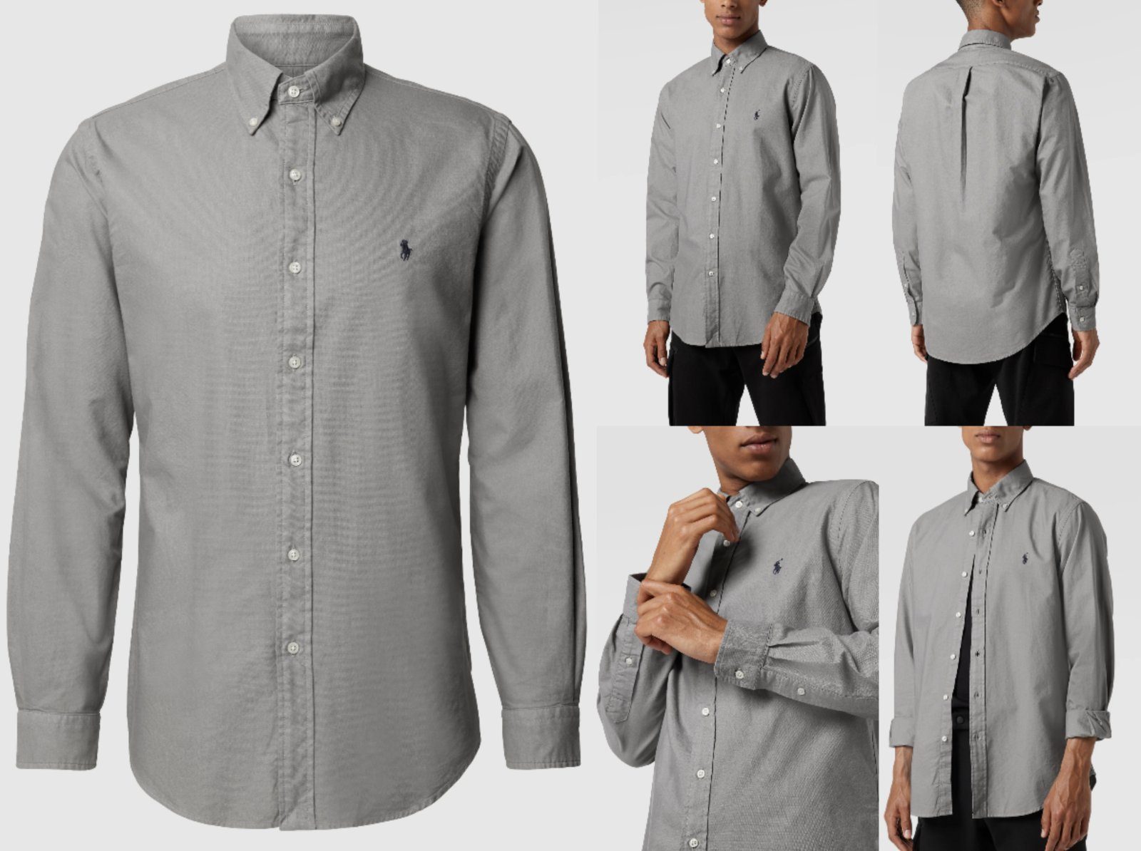 Ralph Lauren Langarmhemd POLO RALPH LAUREN Shirt Hemd Heritage Garment Dye Buttondown Retro Reg