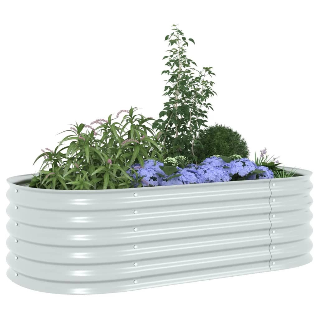 vidaXL Hochbeet Garten-Hochbeet 160x80x44 cm Verzinkter günstig online kaufen