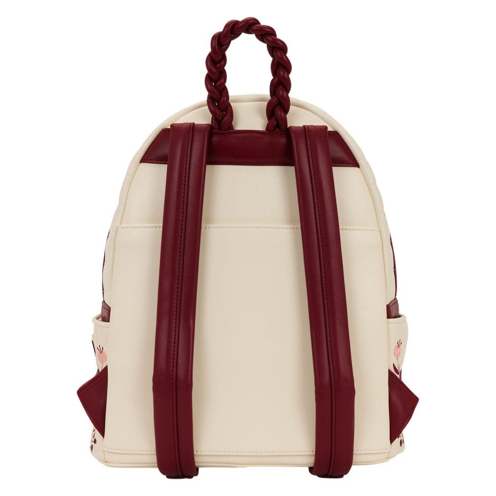 Loungefly Rucksack Loungefly Midi-Rucksack Cream & Red Floral