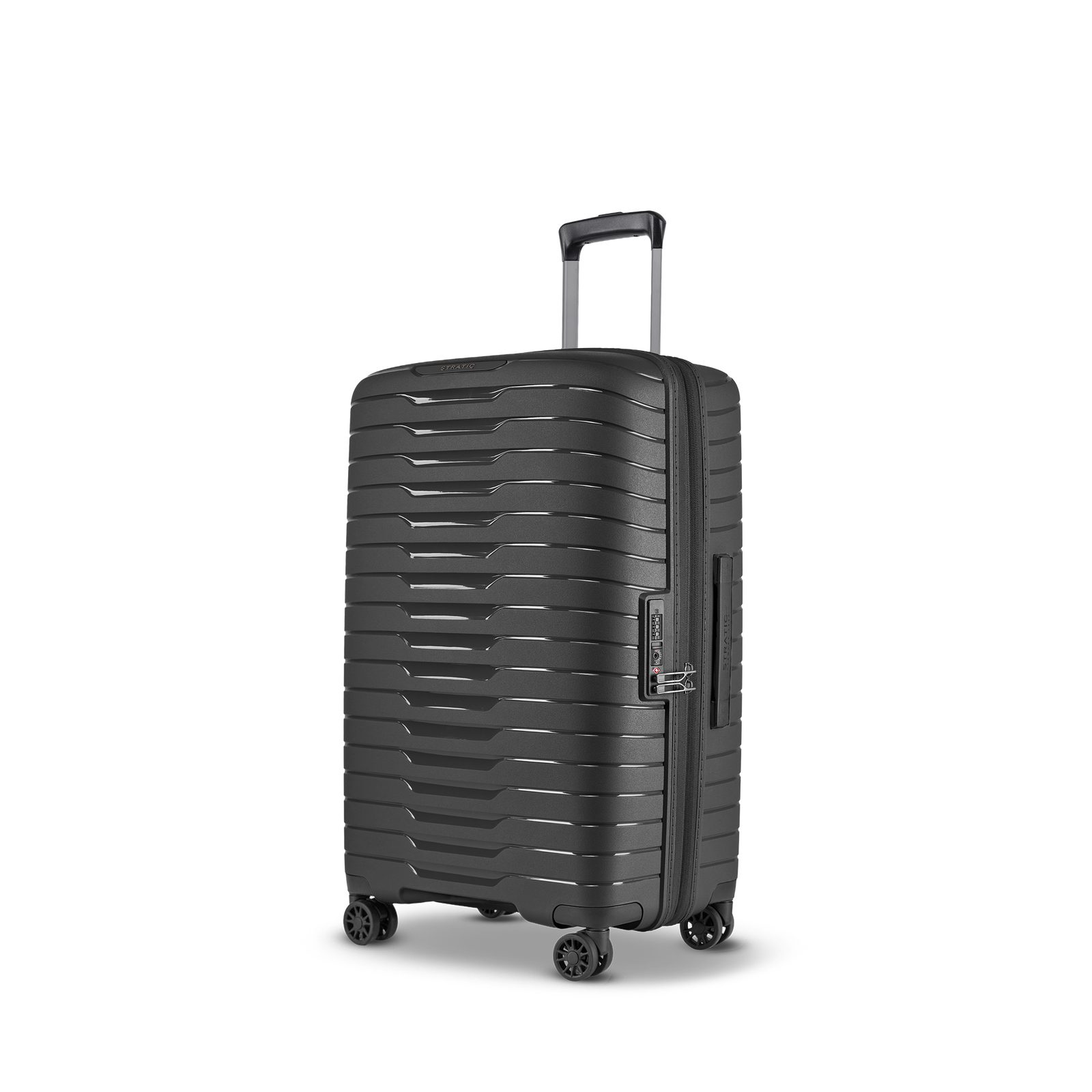 Stratic Hartschalen-Trolley NOVIUM SL - Trolley M 65 cm 4 Rollen, 4 Rollen